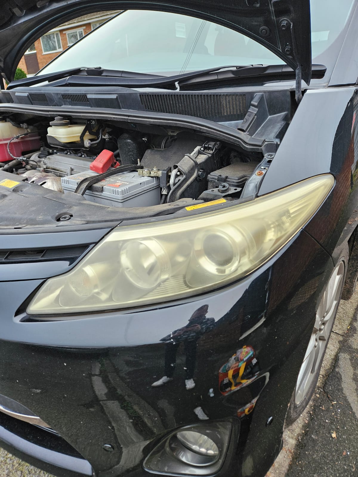 Headlight Restoration - Before