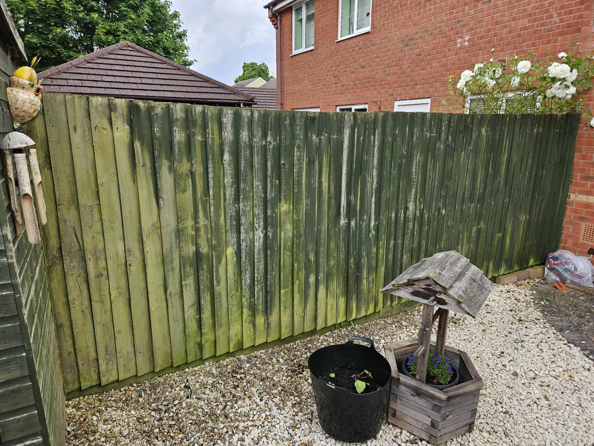 Fence Repair - Before